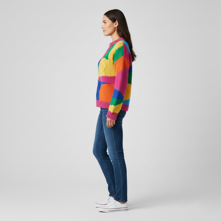 Elysia | Women's Sweater – Cozy, Elegant & Relaxed Fit Cashmere Blend 2