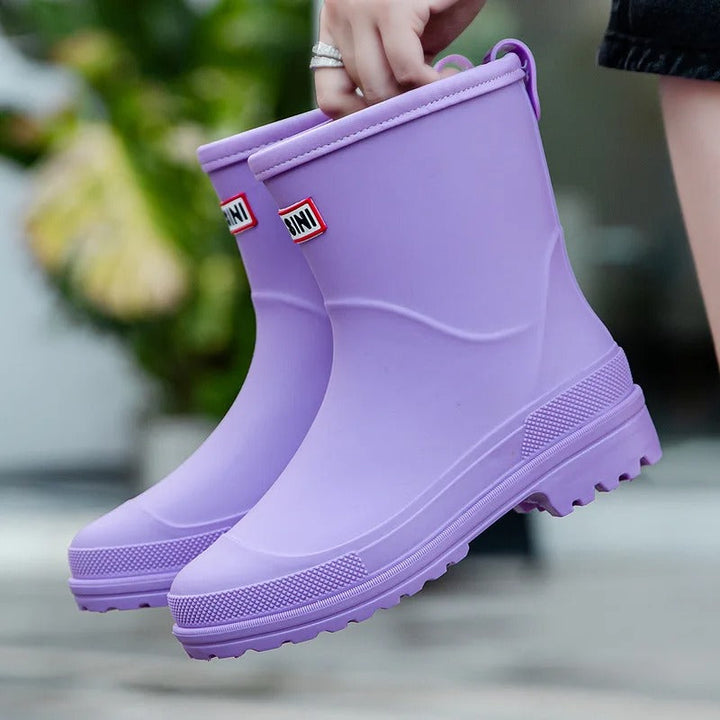 Emily | Trendy semi-high waterproof rain boots 0