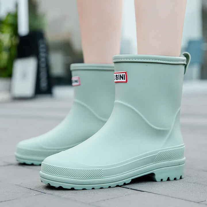 Emily | Trendy semi-high waterproof rain boots 1