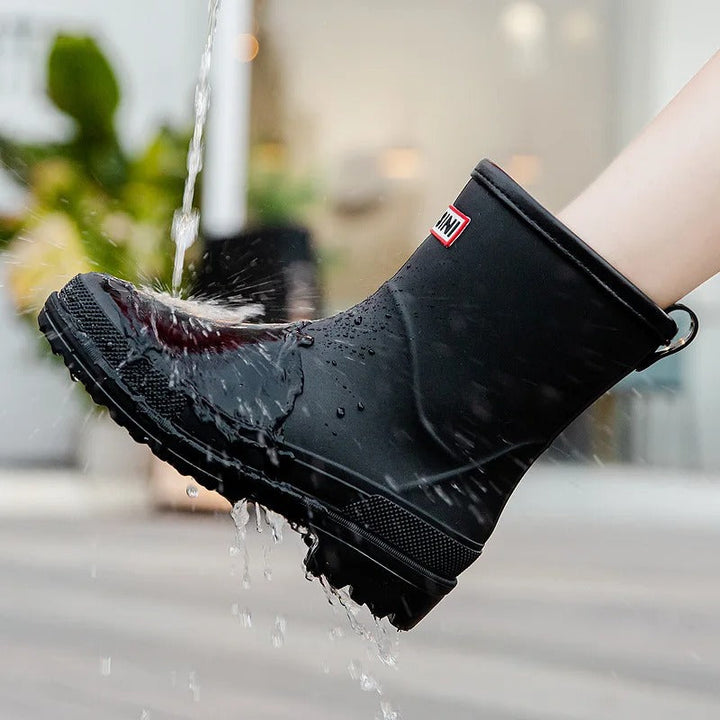 Emily | Trendy semi-high waterproof rain boots 2