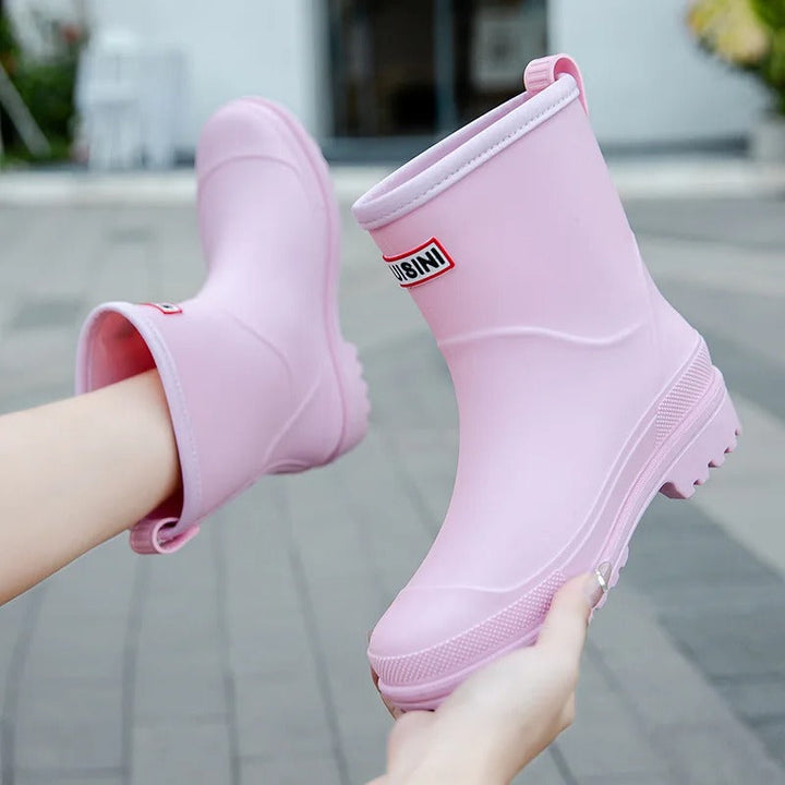 Emily | Trendy semi-high waterproof rain boots 3
