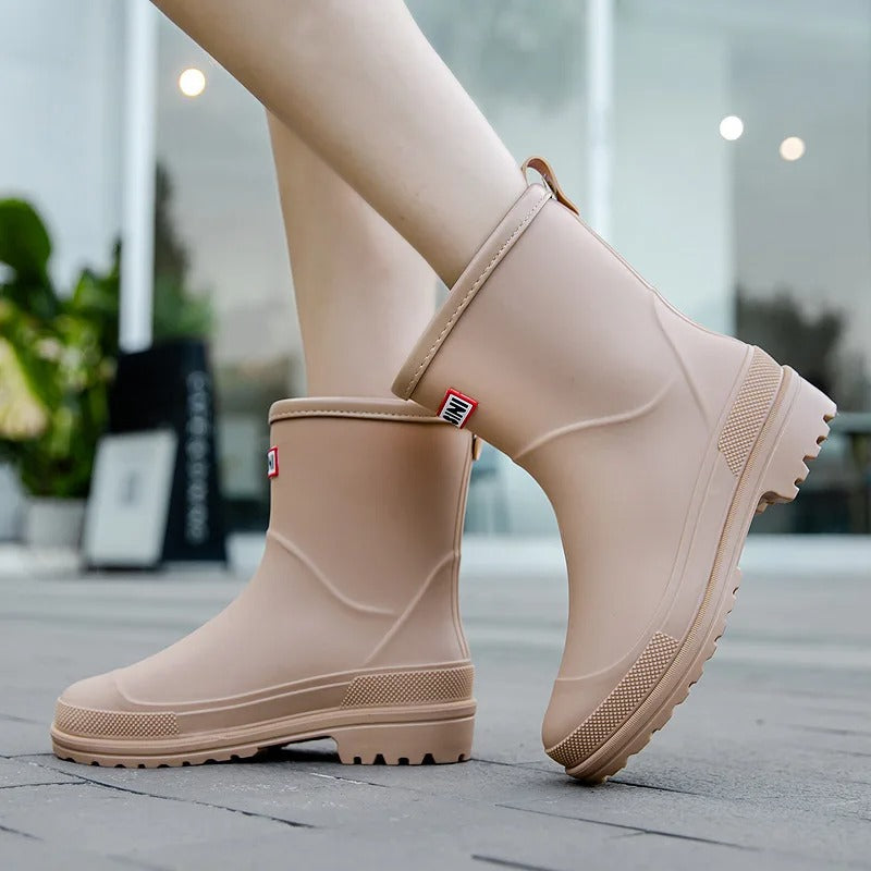 Emily | Trendy semi-high waterproof rain boots 4