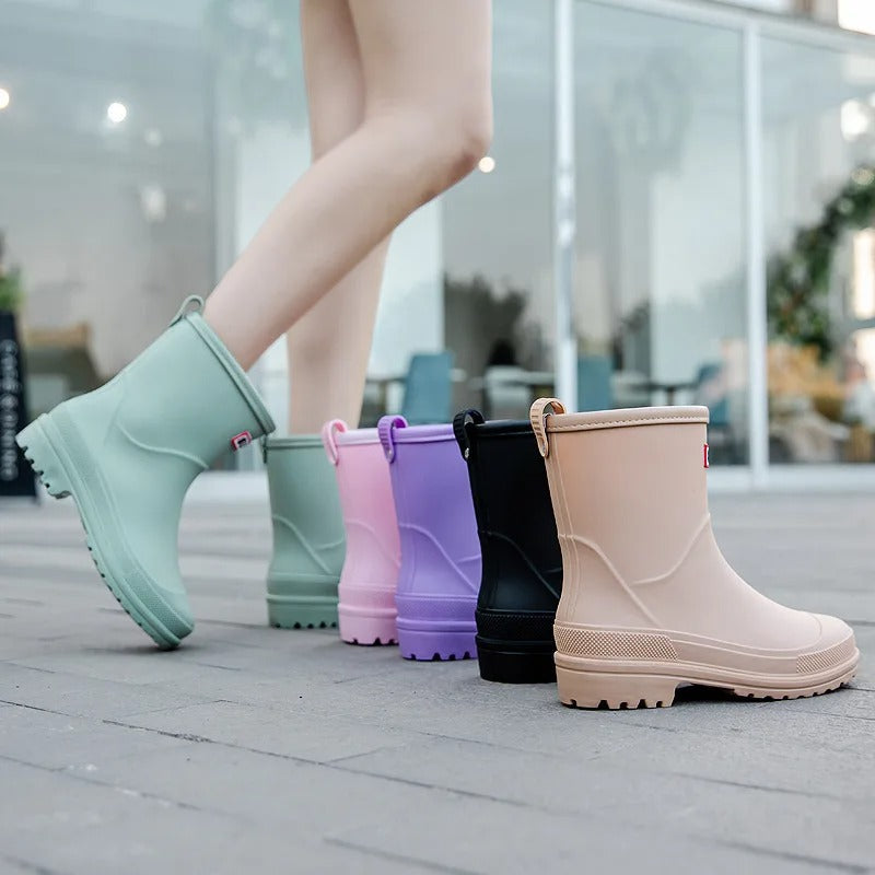 Emily | Trendy semi-high waterproof rain boots 6