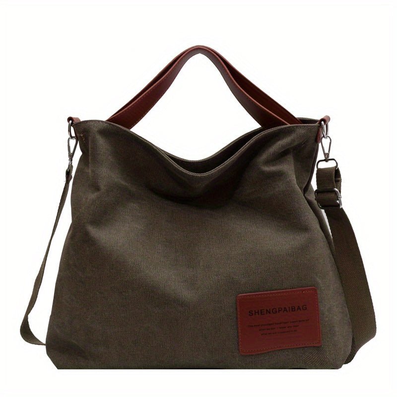 Emma | Large Shoulder Canvas Tote Bag 5