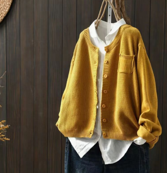 Emma | Oversized and Soft Relaxed Knit Cardigan 3