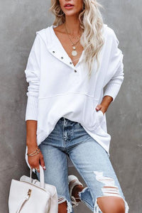Lily | Relaxed-Fit Hooded Tunic Sweatshirt