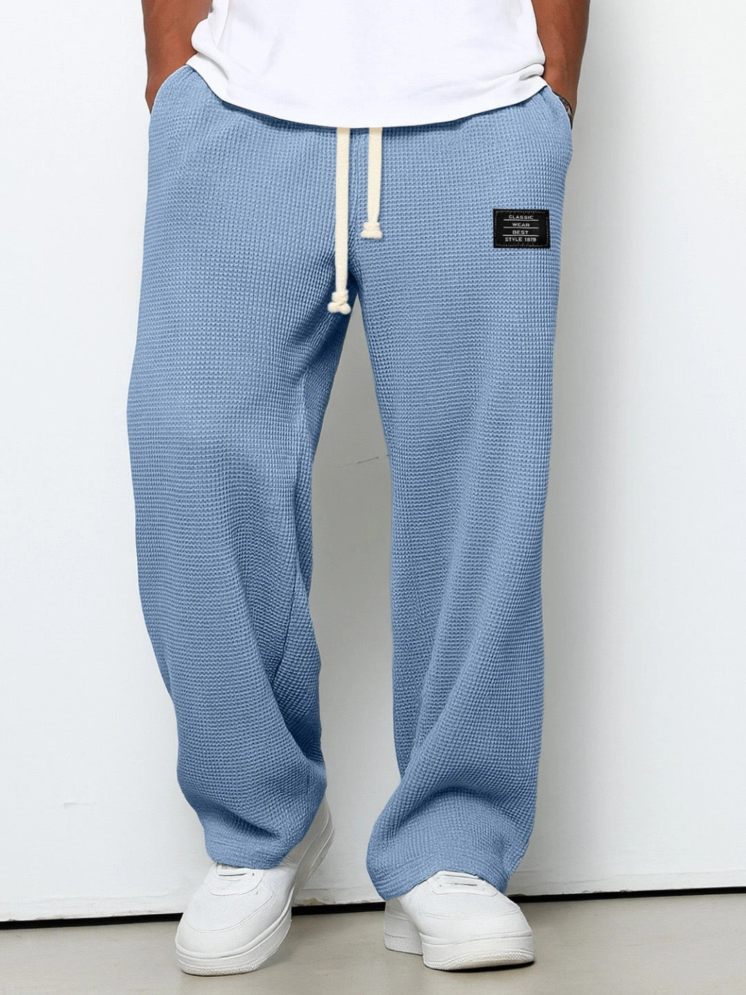 Ethan | Adjustable Comfort Wide-Leg Trousers for Men 0