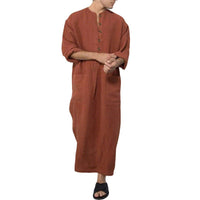 Noah | Relaxed Linen Thobe Jubba for Men