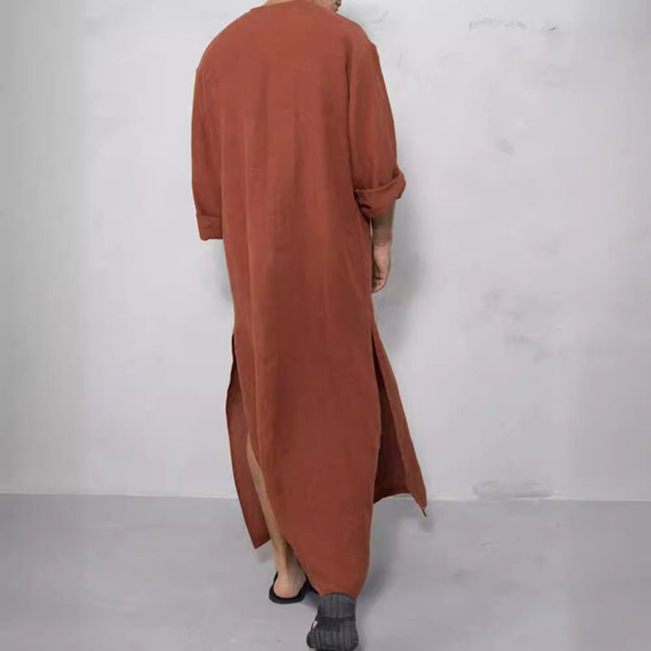 Ethan | Relaxed-Fit Linen Thobe Jubba 3