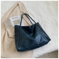 Victoria | Elegant Retro Large Capacity PU Leather Tote Bag