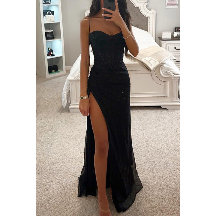 Evelynn | Casual Slit Loose Fit Party Wear Homecoming Dress 3