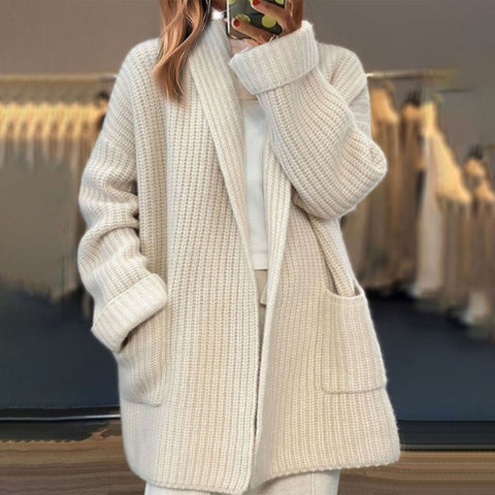 Florence | Breathable and Flowing Open Front Cardigan 0