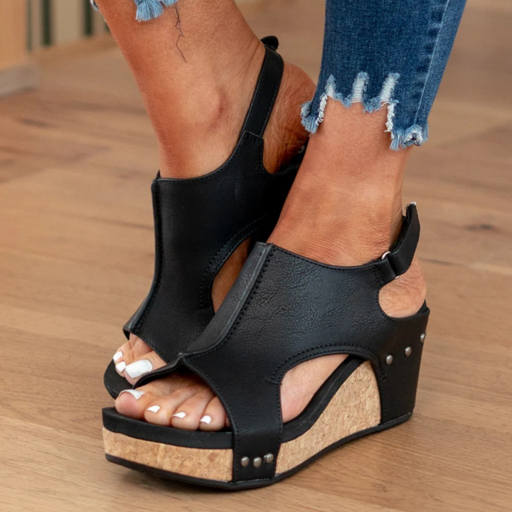 Florence | Comfortable & Trendy Orthopedic Wedge Sandals 5