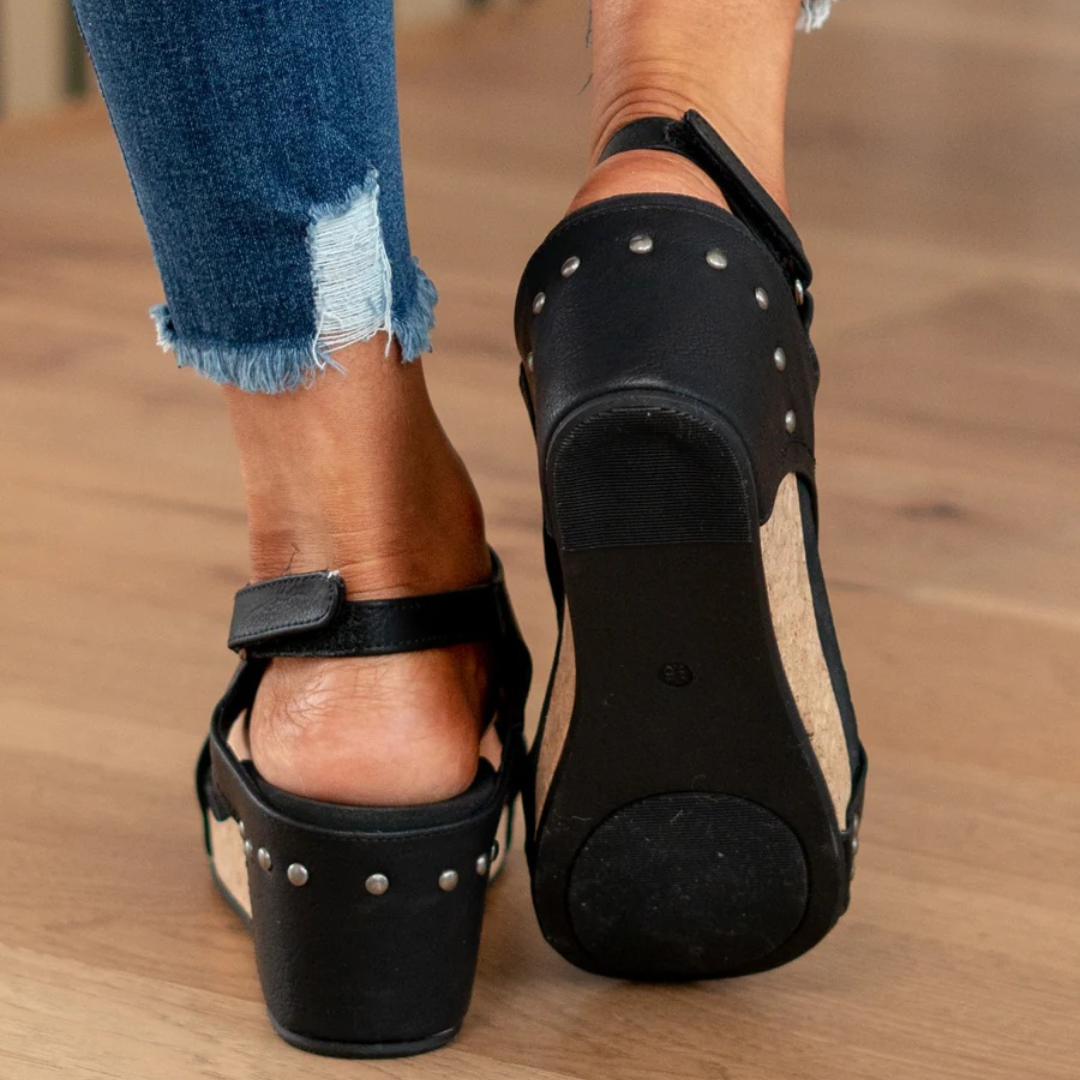 Florence | Comfortable & Trendy Orthopedic Wedge Sandals 7