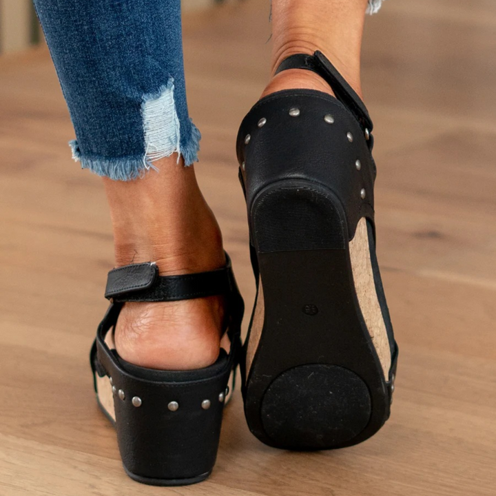Florence | Comfortable & Trendy Orthopedic Wedge Sandals 7