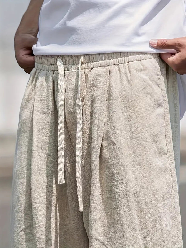 Freddie | Comfort and Style Linen Trousers 3