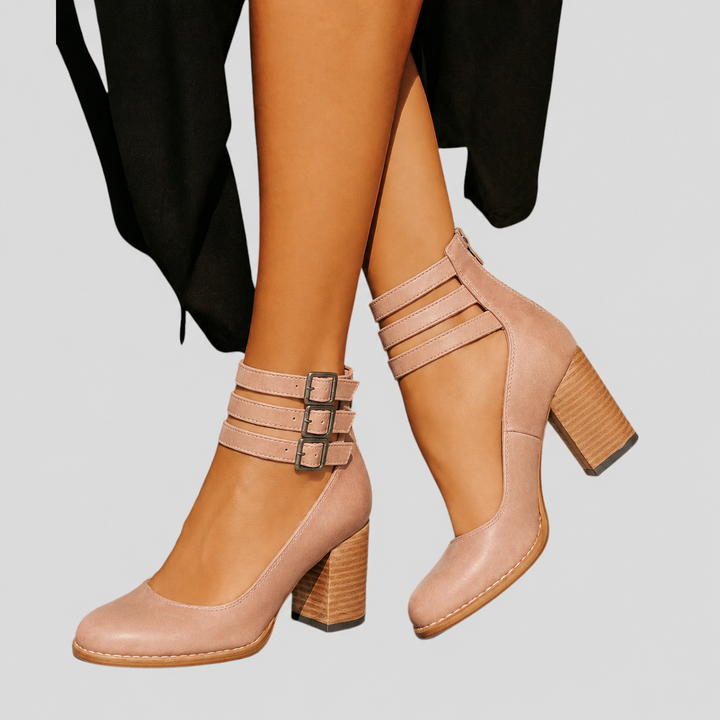 Frieda | Sleek and Versatile Comfort Heels Boots 7