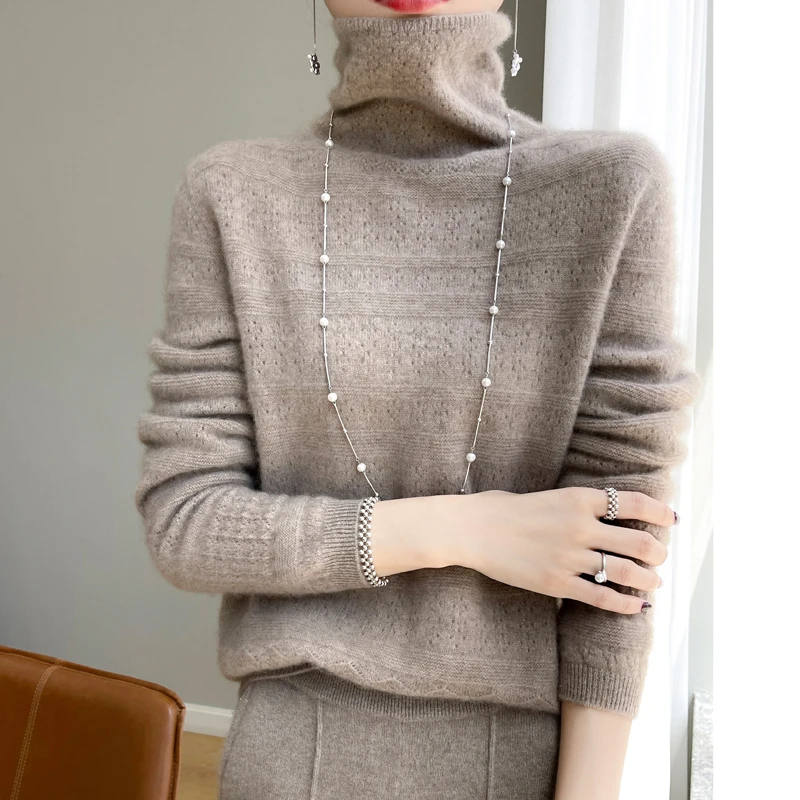 Gabrielle | Serene Wool Turtleneck Sweater 0