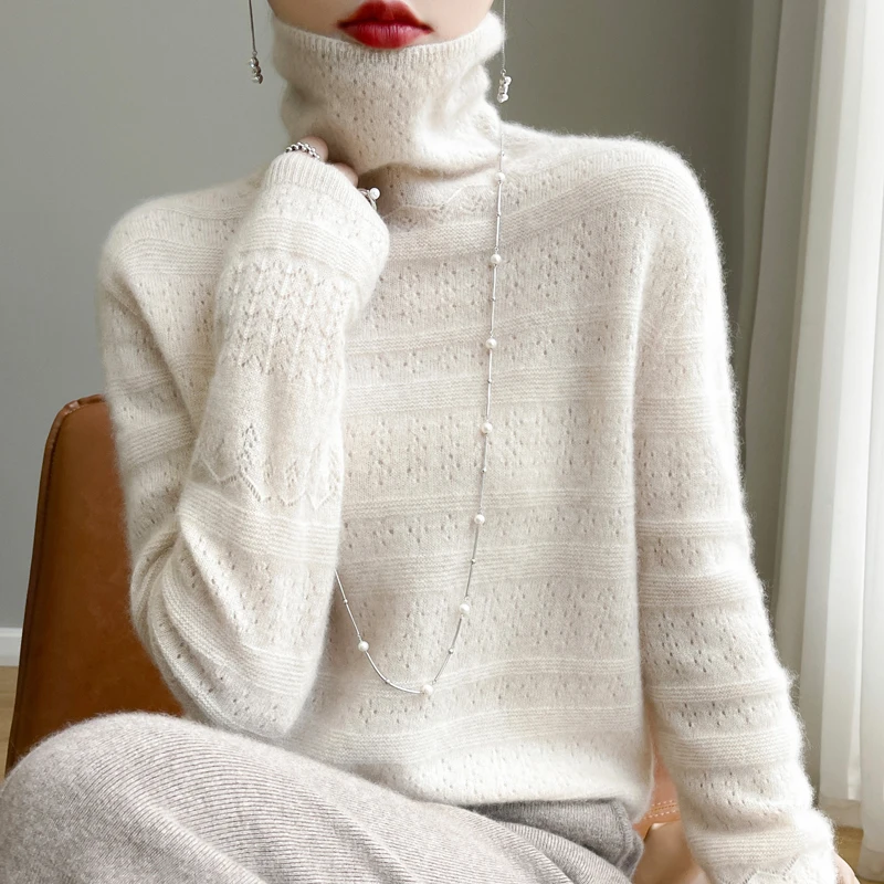 Gabrielle | Serene Wool Turtleneck Sweater 2
