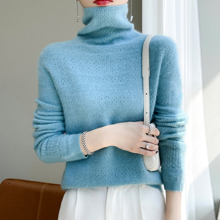 Gabrielle | Serene Wool Turtleneck Sweater 4