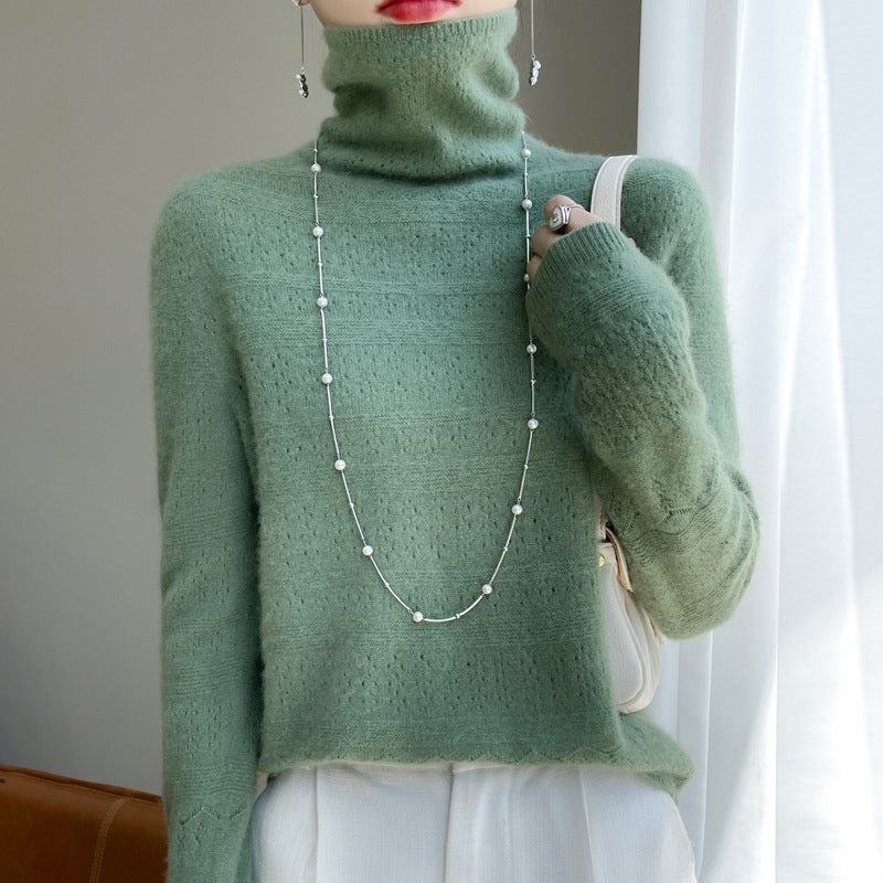 Gabrielle | Serene Wool Turtleneck Sweater 5