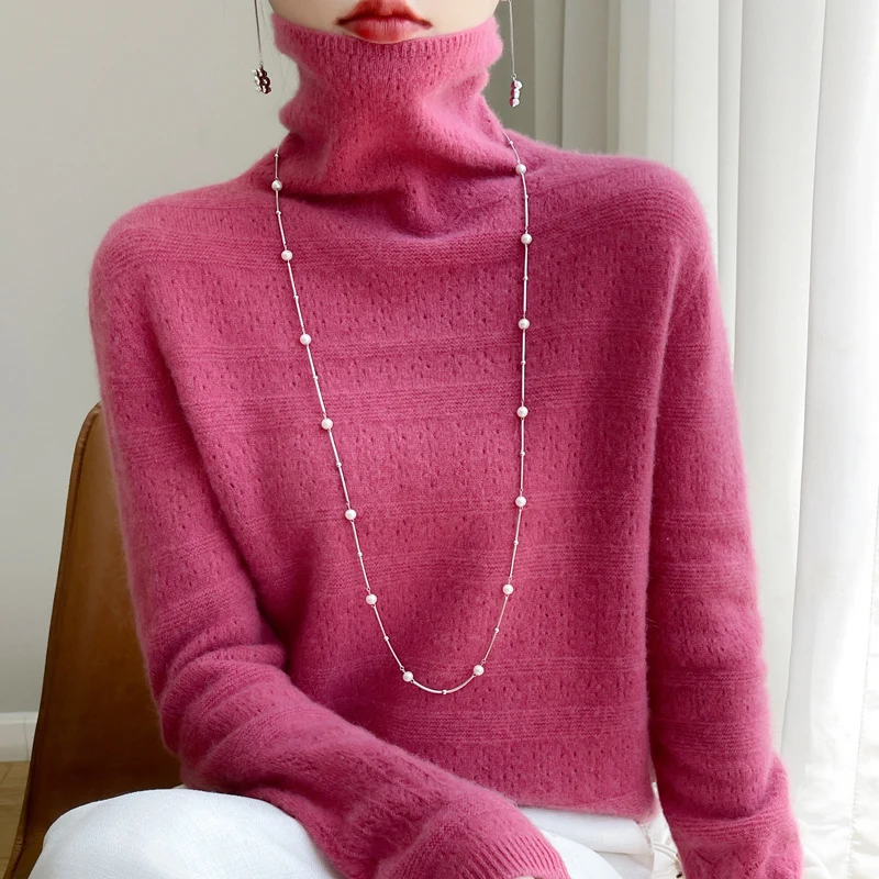 Gabrielle | Serene Wool Turtleneck Sweater 6