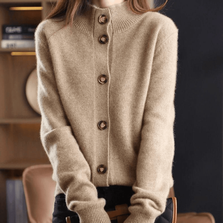 Georgina | Premium Cashmere Relaxed Fit Winter Cardigan 6