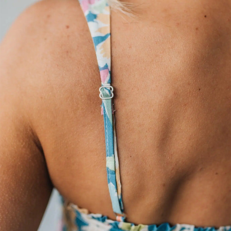 Grace | Effortless and Beautiful Floral Strappy Midi Dress 5