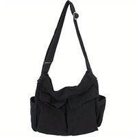 Mia | Casual Vintage Multi-Pocket Canvas Tote Bag