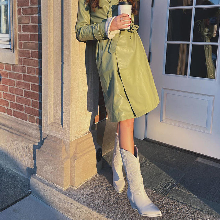 Gracie | Metallic Design Cowboy Boots for Women 3