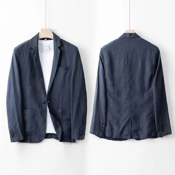 Harrison | Elegant Men’s Linen Summer Blazer Set 8