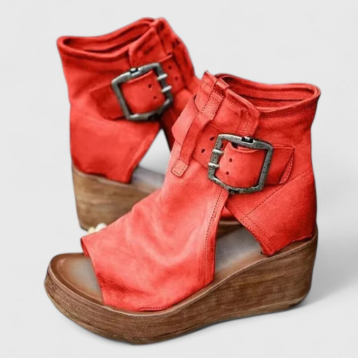 Hazel | Classic Orthopedic Comfort Wedge Sandals 0