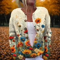 Florence | Vintage-Inspired Floral Cardigan
