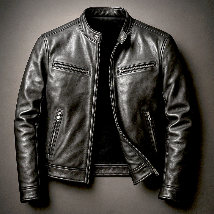 Henry | Vintage Premium Leather Jacket for Men 2