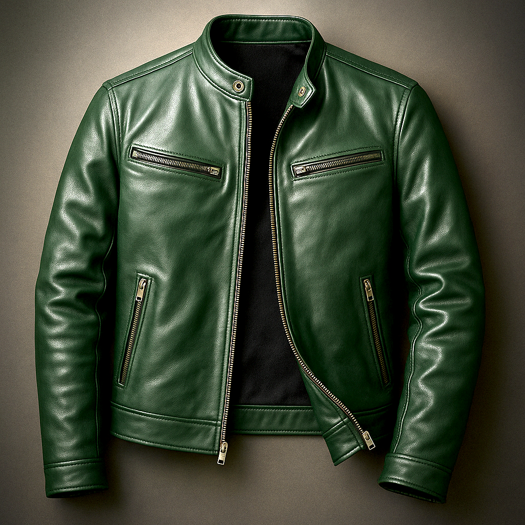 Henry | Vintage Premium Leather Jacket for Men 3