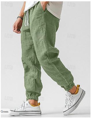 Hudson |  Breathable High Waist Linen Cargo Pants 1