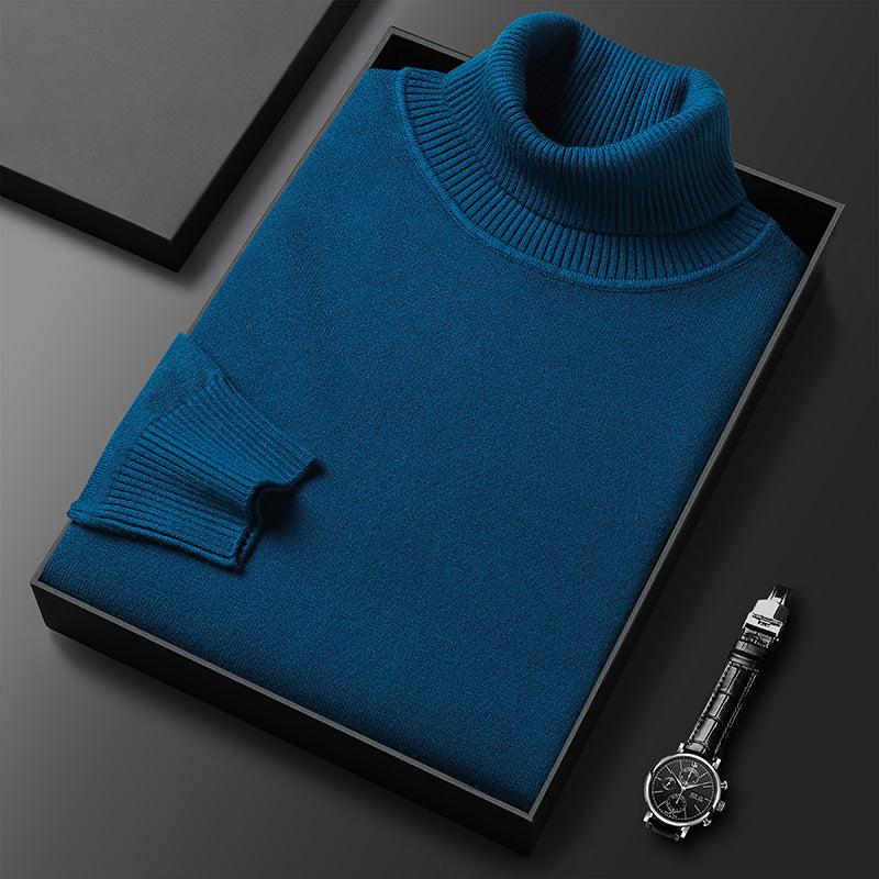 Hunter | Cashmere Cotton Turtleneck Sweater – Elegant Comfort, Versatile Fit 12