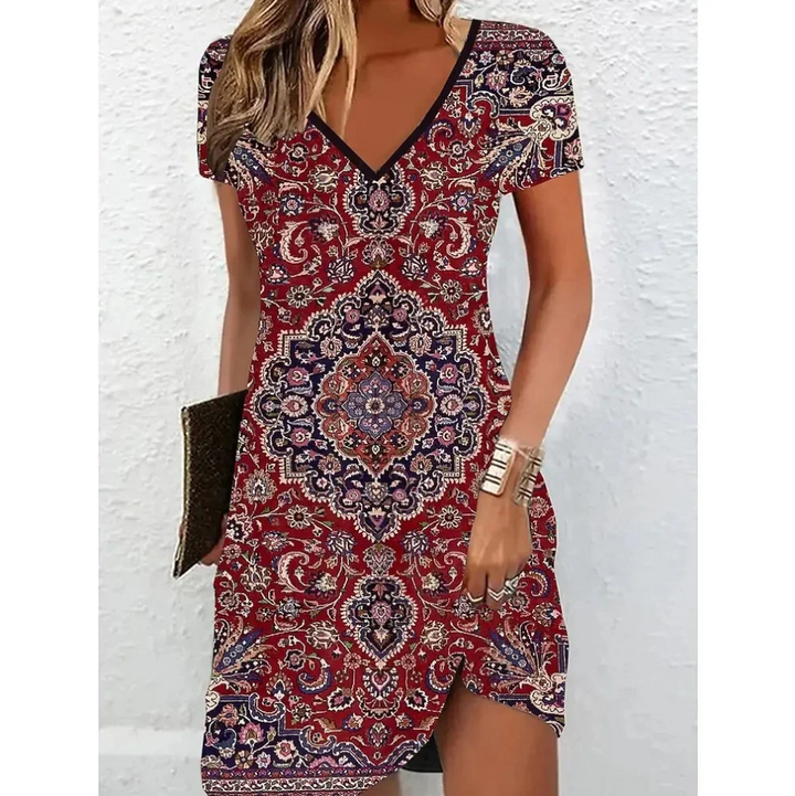 Indiana | Beige Glitter Cocktail Dress for Women Elegant Party Dress 6