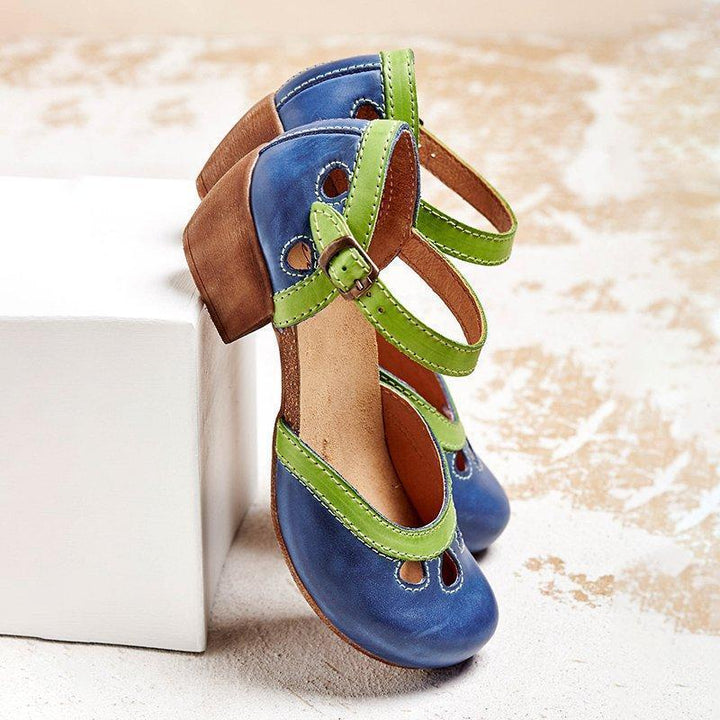 Iris | Low-Heel Orthopedic Support Strappy Sandals 0