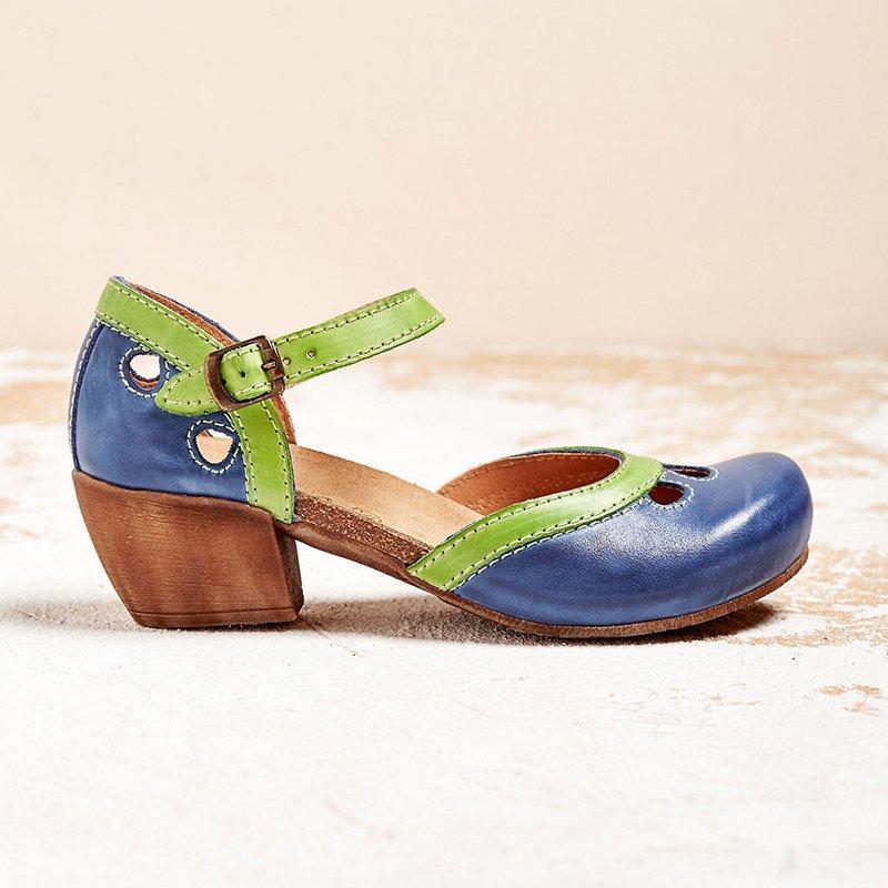 Iris | Low-Heel Orthopedic Support Strappy Sandals 5