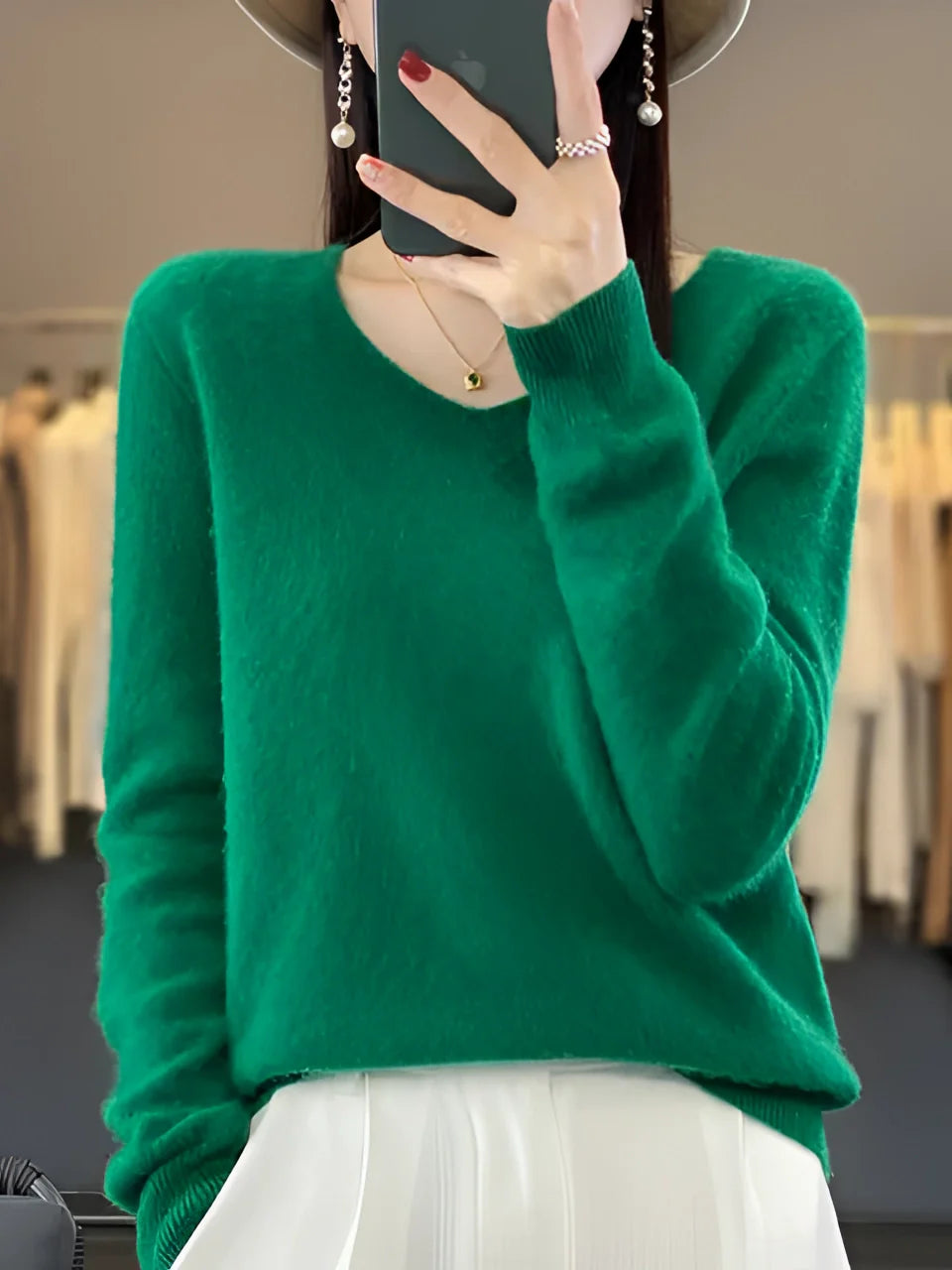 Isabella | Cashmere Sweater 0