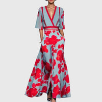 Emilia | Elegant Floral Summer Dress for Effortless Feminine Style