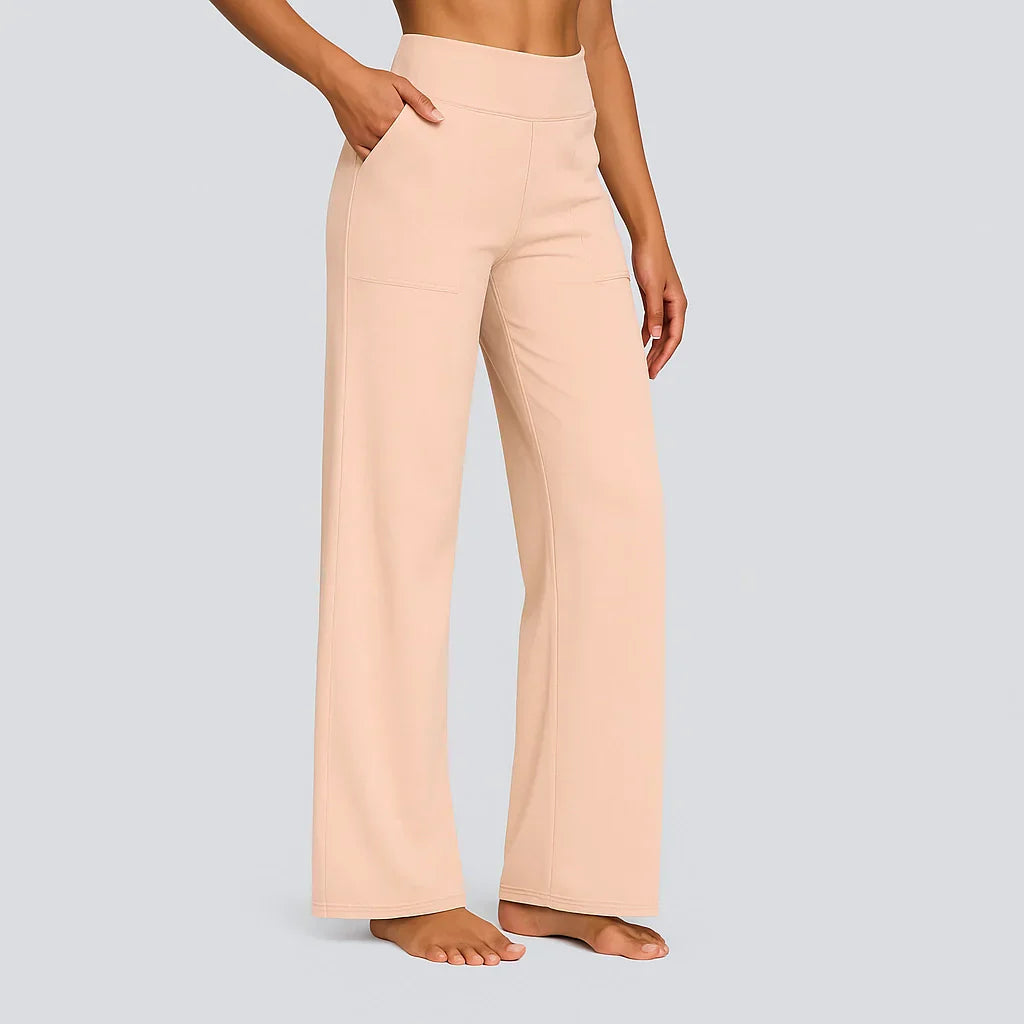 Isabella | Soft And Comfortable Women Wide Leg Trousers 10