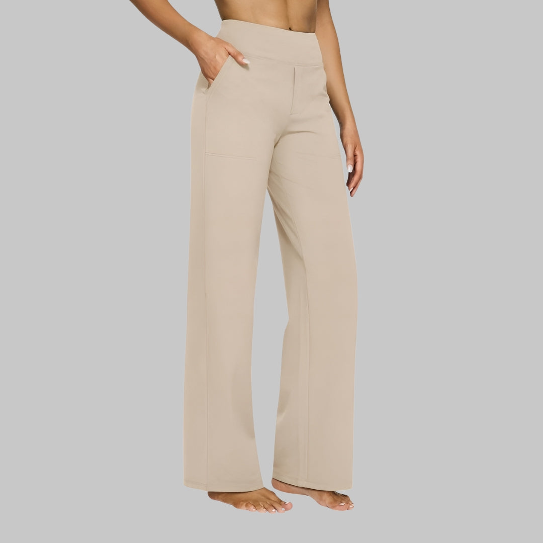 Isabella | Soft And Comfortable Women Wide Leg Trousers 4