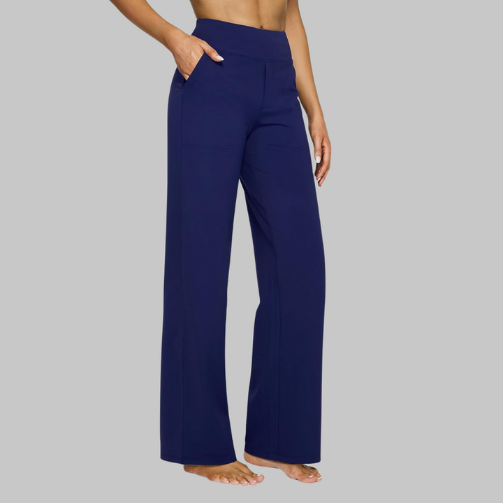 Isabella | Soft And Comfortable Women Wide Leg Trousers 8