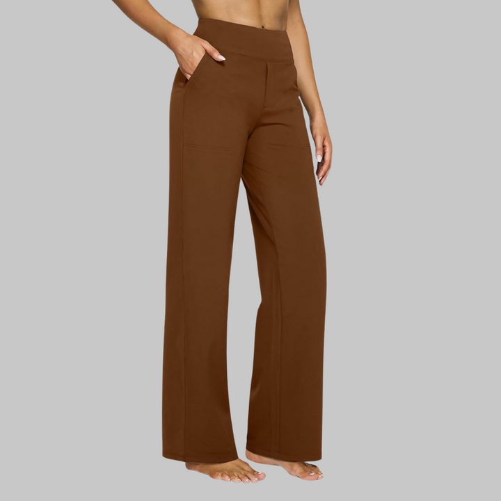 Isabella | Soft And Comfortable Women Wide Leg Trousers 9