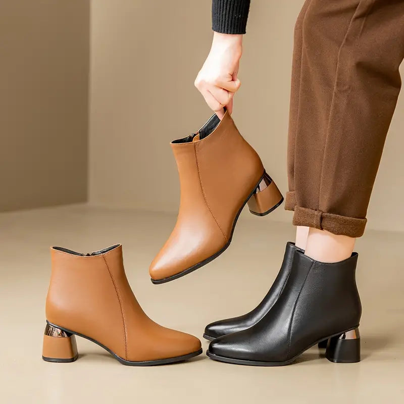 Isla | Timeless And Elegant Leather Boots 4