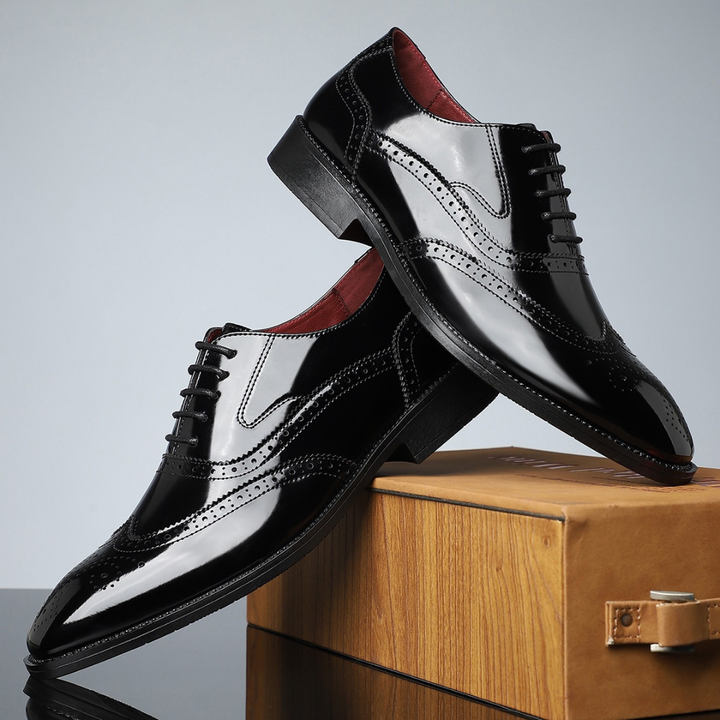 Jack | Classic And Distinguished Two-Tone Leather Shoes 1