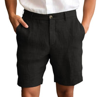 Paul | Pantaloncini estivi casual, leggeri e traspiranti in lino