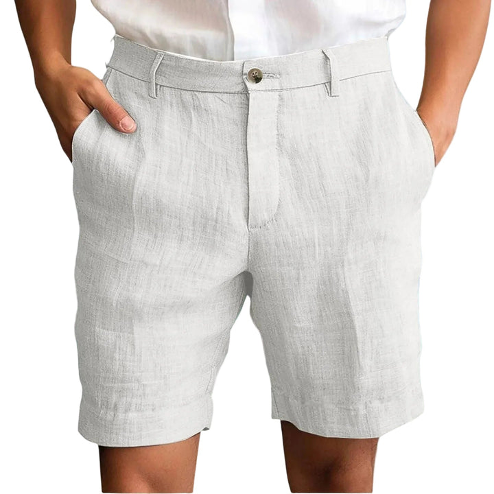 Jack | Relaxed And Breathable Casual Men's Summer Linen Shorts 10